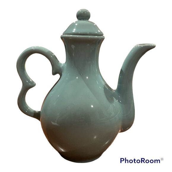 Ceramic tea pot with  6 tea cup’s. - Picture 3 of 7